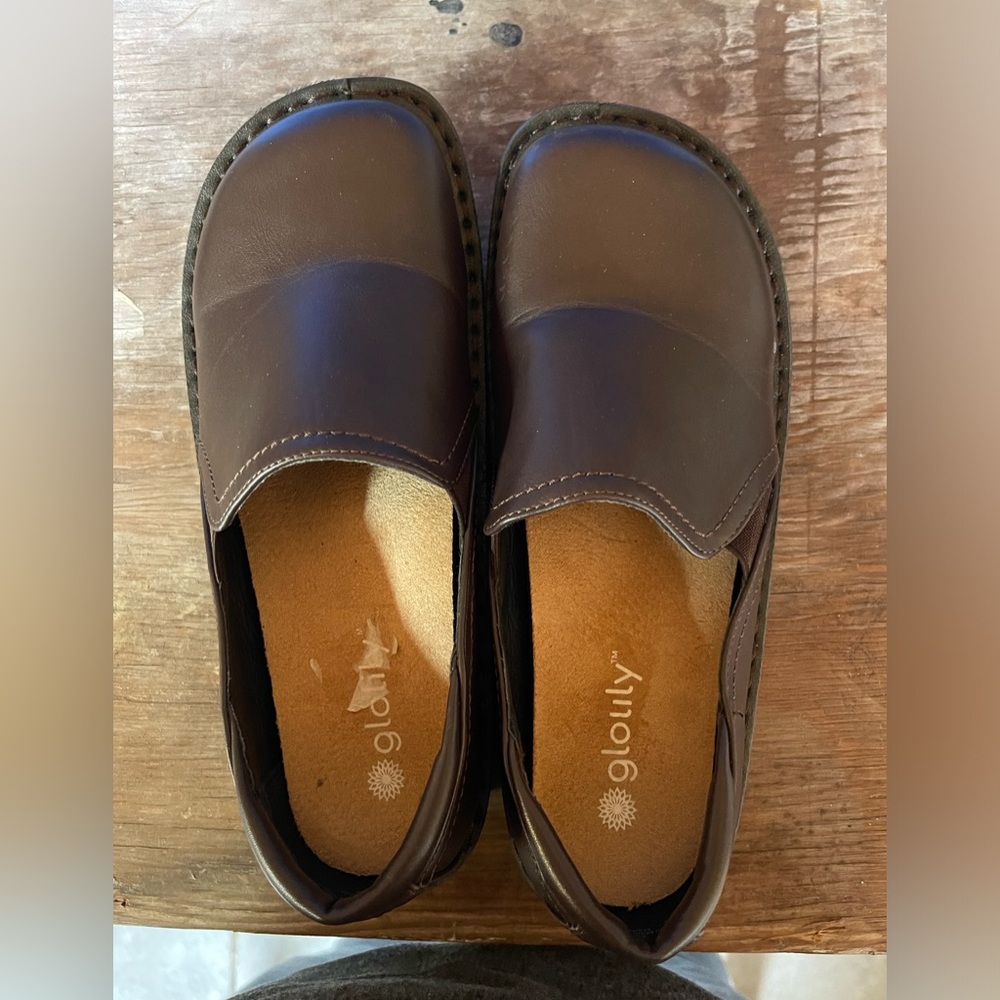 Glolily Jenny Shoes Brown Size 8 1/2 M